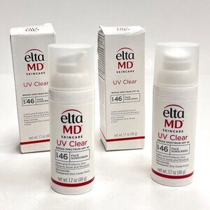 Lot of 2 Elta MD UV Daily SPF 40 Tinted Face Sunscreen Exp 2027 READ